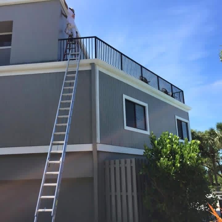 Exterior painting project 1, after &mdash; view 2