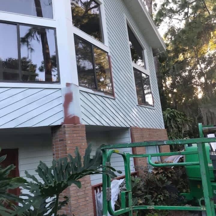 Exterior painting project 2, after &mdash; view 1