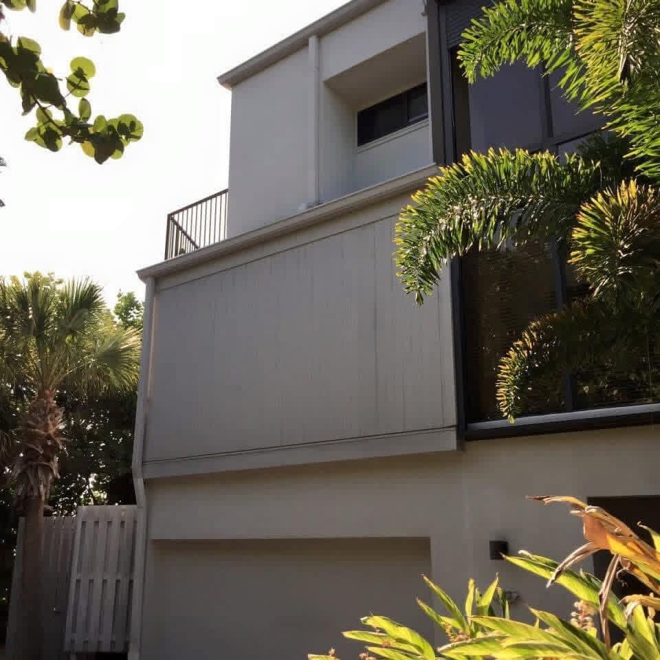 Exterior painting project 1, before &mdash; view 3