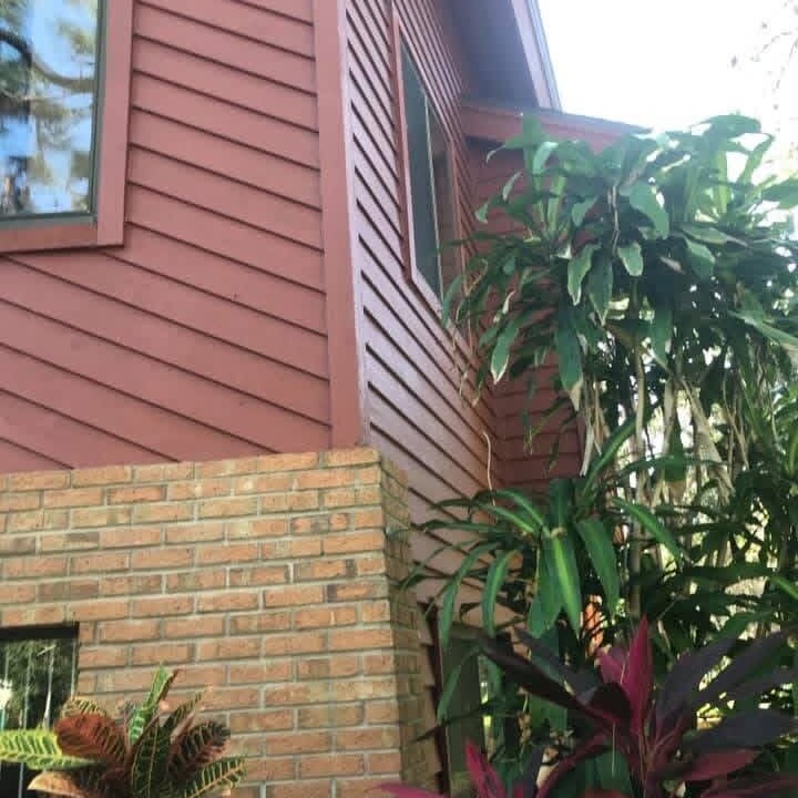Exterior painting project 2, before &mdash; view 3